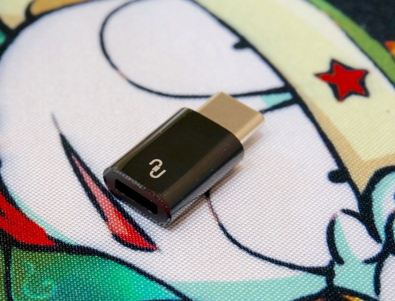 小米microUSB转Type-C 转接头拆解